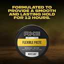 AXE Styling Flexible Hair Paste Urban Messy Look 2 Count for An Instant Texture Boost Hair Styling Made Easy 2.64 oz