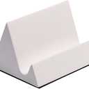 Concrete Phone Stand, Desktop Phone Stand, Multifunctional Stand, Compatible with iPhone 16/15/14/13/12 Smartphones (White)