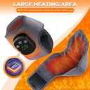 Cordless Ankle Heating Pad Neuropathy Foot Massager, FSA Eligible Items List, Ankle Massager for Pain Relief, Heated Ankle Wrap Heating Foot Massage with 5 Heats, 3 Vibration Modes