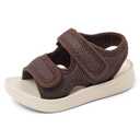 MK MATT KEELY Unisex Kids Summer Slide Sandals Baby Comfort Anti-Slip Open Toe Adjustable Walking Beach Shower Shoes for Boys Girls, 160mm 2.0