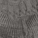 Winmany Pet Dog Turtleneck Knitting Sweater Coat Winter Warmer Thickening Pullover Knitwear Crochet Coat Clothes for Dog Cat (Large, Black)