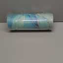 MAYHMYO Kitchen Rugs and Mats, Teal Marble Gold Anti Fatigue Mat PVC Non Slip Turquoise Foam Cushioned Kitchen Mats for Floor Dining Room Home Office Sink Laundry (29"L x 17.3"W x 0.4"Th + 47"L x 17.3"W x 0.4"Th)