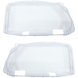NewYall Left and Right Clear Headlight Lens Shell Cover for Land Rover Range Rover Sport 2010-2013