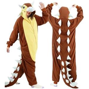 vavalad Adult Onesie Pajamas Adult Cosplay Costume Halloween Christmas Women Men Size M