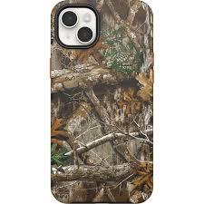 OtterBox iPhone 14 Plus Symmetry Series+ Case - REALTREE BLAZE EDGE (Camo) (GEN 2), ultra-sleek, snaps to MagSafe, raised edges protect camera & screen
