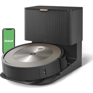 iRobot Roomba j9+ Self-Emptying Robot Vacuum  Powerful Suction, Identifies and Avoids Obstacles Like pet Waste, Self-Empties for 60 Days, Best for Homes with Pets, Smart Mapping, Works with Alexa