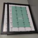 LaVie Home 16 x 22 Picture Frame Black Poster Frame,Display Pictures 12x18 with Mat or 16x22 Without Mat, Stable and Sturdy Frame and Polished Plexiglass, Horizontal and Vertical Format of The Walls