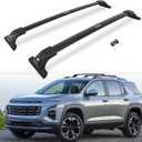 265LBS Lockable Cross Bars Roof Rack Fit for 2025 2026 Chevrolet Chevy Equinox (NOT for EV) Aluminum Crossbars Cargo Bar Luggage Baggage Carrier Rooftop Accessories, for Storage Bag Kayak Canoe Bike
