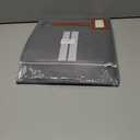 1 Pack Sheet Organizers and Storage, Linen Closet Organizers and Storage, Foldable Sheets Organizer for Closet with Handle, Window, Label, Bedding Storage for Sheet Set (Queen & King Size)