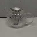Amzcku 50OZ/1500ml Vintage Glass Teapot with Removable Infuser – Stovetop Safe, Borosilicate Glass Tea Kettle for Blooming & Loose Leaf Tea
