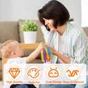 20 PCS Stretchy Fidget Toy,Colorful Stretchy Strings Fidget Toy for Children's Day Gift, Kids, Adults, Boys, Girls, Stress Relief, Calming and Relaxing Present 