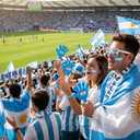 Argentina Soccer Fan Cheering Kit, 6 Pcs Patriotic Game Day Accessories. | Patriotic soccer cheering kit, fan accessories for game day, tailgate & watch party.