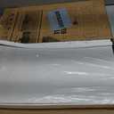 Art3d 12-Pack Smooth Drop Ceiling Tile 2ft x 2ft - Fire-Rated, Waterproof, Reusable - Premium PVC, No Sag and Breakage - Cover 48 Sq. Ft, White, 24*24