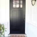 KAF Home Coir Doormat with Heavy-Duty, Weather Resistant, Non-Slip PVC Backing | 17 by 30 Inches, 0.6 Inch Pile Height | Perfect for Indoor and Outdoor Use (White)