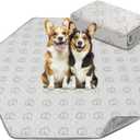 FXW Washable Pee Pads for Dogs, Puppy Pads with Super Absorbent, Specifically Designed for 24inch 6 Panels Dog Playpen, Hexagon, 62" x 55", 1 Pack