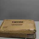 TIDYME Garage Wall Organizer | 48" Heavy-Duty Tool Storage Rack | Adjustable Double-Layer Hooks | 300 lbs Capacity | Carbon Steel Wall Mount Holder for Shovels, Rakes, Ladders & Power Tools (Black)