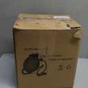 Electric Heater for Indoor Use, 1500W Quick Heating Portable Garage Heater with 90° Adjustable Angle, Space Warmer Suitable for Greenhouse Garage Tent Indoor Outdoor (Black,1 Pcs)