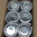 Ball - 16 oz Wide Mouth Glass Mason Jars | 6 Pack Jars with Airtight Lids | Large Glass Jar for Food Storage with Lids | Ideal for Canning, Fermentation, Pickling, Kombucha Brewing