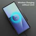 Nillkin for Samsung Galaxy Z Fold 7 Case with Stylus Pen [Superior Liquid Silicone] [Wireless Charging] [S Pen Holder] Shockproof Slim Phone Case Cover for Galaxy Z Fold 7, Black-No Screen Protector