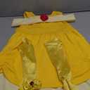 Dressy Daisy Beauty Princess Costume for Little Toddler Girls Halloween Birthday Party Dress Up Fancy Outfit Yellow Size 130