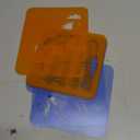 NAKLEO Painting Stencils for Kids, 8 Pcs Set 6x6 Weather, Children Creative Drawing Templates Plastic and Reusable, DIY Decoration Arts and Crafts, Paper Wall Wood Fabric