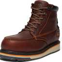 Timberland PRO mens Gridworks Wedge 6 Inch Alloy Safety Toe Waterproof Industrial Work Boot (12, Brown)