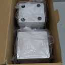 Computer Speakers for Desktop PC, 60W Bluetooth Surround Sound Speakers with Bass, Compact Powered Bookshelf Speakers for Office, Monitors, Laptop, Gaming, TV, Gifts (White, Pair) (3 inches)