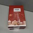 2 x Artscope Christmas Tree Snowman Throw Pillow Covers 18x18 Inch Set of 4, Let It Snow Holly Jolly Winter Hoilday Christmas Decoration Pillow Cases for Home Sofa Couch Decor-Pink