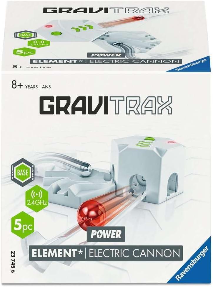 Ravensburger GraviTrax Power Element Electric Cannon | Marble Run Accessory | Expand Your Build | Boost Momentum | Ages 8+