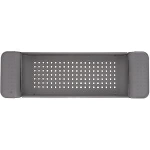Bathtub Tray Luxury Bath Tray for Tub Adjustable Bamboo Bath Caddy Bathroom Board Over Tub, Spa Accessories Tub Table - Gift Choice Fits All Occasions (Color : Dark Grey.)