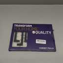 Ravinte 5 Pack 3-3/4 Inch Square Cabinet Handles - Matte Black Drawer Pulls - Kitchen Hardware Handles, Matte Black 