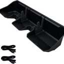 Rear Under Seat Storage Organizer Box Compatible with for Tesla Cybertruck 2024-2025Black