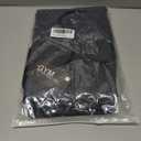 YAXHWIV Men's Casual Joggers Pants Cotton Drawstring Twill Cargo Pants Lightweight Tapered Track Jogging Sweatpants (Black, S)