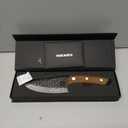 Matsato Chef Knife - Perfect Kitchen Knive for Cooking, Chopping. Japanese Steel Knife for Home, BBQ. For Balance & Control, 6.3 Inch