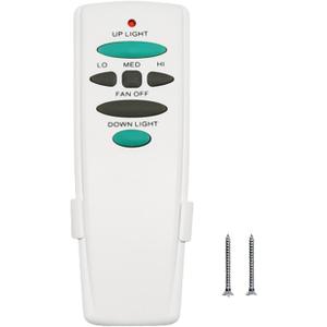UC7078T Ceiling Fan Remote Control Replacement for Hampton Bay UC7078T, with Up and Down Light