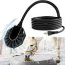 500W Horse Water Heater Aluminum Cast, Thermostatic Control Farm De-Icer, Utility Pond De-icer for Livestock Poultry Birds Horses Cows Wildlife Drinking for Winter