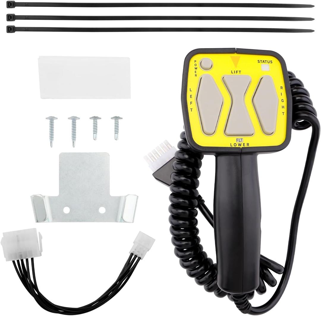 Snowplow Handheld Controller Compatible with Meyer Diamond Snow Plow Blade E-47 E-60 E-57, Replace# Meyer Diamond 22690, Meyer 22154, Meyer 56462, Buyers 1306901