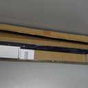 SMARTSTANDARD 7ft Barn Door Hardware Kit, Sliding Door Hardware, Black, Fit 42" Wide Door Panel