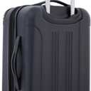 Travelers Club Chicago Hardside Expandable Spinner Luggage, Black, 20" Carry-On