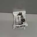 4 x Daisy Car Decoration Flower Air Vent Clip Air Conditioning Outlet Clip (4PCS-Black-No Scent)