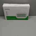 Buzbug Upgraded LED Bug Zapper Indoor, LED Bulbs Up to 50,000 Hours, 3 Lamps Sustainable Less Power, 3800V Powerful Electric Mosquito Zapper, Fly Trap Mosquito Trap, Fly Killer Fly Zapper (White)