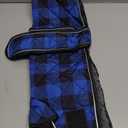 Geyecete Waterproof Warm Thermal Quilted Dachshund Coat with Warm Fleecy Lining Inside,Outdoor Dog Apparel with Adjustable Bands for Dog-Blue-Small