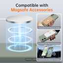 2 x for iPhone 16 Case with 2 Screen Protectors - Compatible with Magsafe - Upgraded Camera Protection - Liquid Silicone Protective Phone Case for Men, Women,Girls - Porcelain Blue