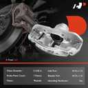 A-Premium Front Disc Brake Caliper Assembly with Bracket Compatible with Select Ford Models - Focus 2008 2009 2010 2011 - Left Driver Side