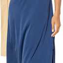The Drop Women's Ana Silky V-Neck Midi Slip Dress (X-Large)