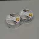 2PCS Premium Aluminum Foil Tape, Silver Metal Duct Tapes (2" x65Feet,3.9mil) with Adhesive Backing, High Temperature Heavy Duty Insulation Tape for Air Ductwork, Dryer Vents, HVAC, Sealing & Patching