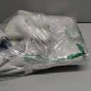 OLANLY Bathroom Rugs 59x25, Soft and Absorbent Microfiber Bath Rugs, Non-Slip Shaggy Shower Carpet, Machine Wash Dry, Bath Mats for Bathroom Floor, Tub and Shower, Grey