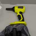 2025 Brushless Leaf Blower Cordless for Ryobi 18V Battery, Lightweight Electric Handheld Mini Blowers with 5 Attachments, Stepless Speed for for Small Areas Precision Cleaning (No Battery)