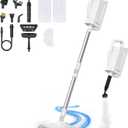 Steam Mop 12-in-1 Steam Cleaner for Home with 23FT Power Cord 3 Steam Modes Detachable Steam Mops for Floor Cleaning Multipurpose Steamer for Walls, Tiles, Furniture Carpets, Windows, sofas