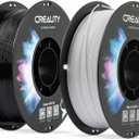 Creality 2 kg Black & White PETG 1.75mm Filament, 3D Printer Filament Bundle, Excellent Toughness High Precision, Odorless Non-Toxic Moistureproof, Glossy, Accuracy +/- 0.02mm